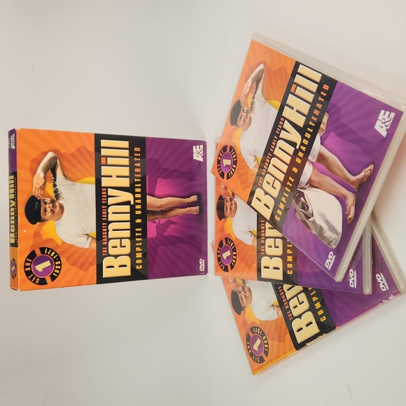 Benny Hill Other - BENNY HILL The Naughty Early Years Complete and Unadulterated 3 DVD set